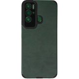 Tecno Pova Neo Kılıf Loop Deri Silikon - Yeşil