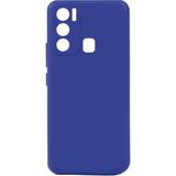Tecno Pova Neo Kılıf Mat ve Yumuşak Yapılı Şık Esnek Flexo Premium Kapak - Mavi