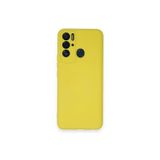 Tecno Pova Neo Kılıf Nano Içi Kadife Silikon - Sarı-(5796)