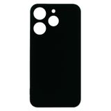 Tecno Spark 10 Pro İle Uyumlu Biye Silikon Kamera Korumalı Renkli Kılıf (siyah)