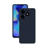 Tecno Spark 10 Pro Kılıf Kamera Korumalı Silikon Rubber Arka Kapak Lacivert
