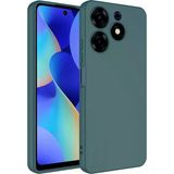 Tecno Spark 10 Pro Kılıf Mnc Mara Laaakan Kapak-Koyu Yeşil
