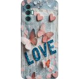 Tecno Spark 8 Pro Kılıf Desenli Baskılı Tpu Rubber Kapak Love Painting - 001-Renkli