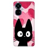 TECNO Tecno Camon 19 Pro ile Uyumlu Kılıf, Cat-Love Temalı Desenli, Darbe Emici Silikon