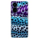 TECNO Tecno Camon 19 Pro ile Uyumlu Silikon Kılıf, Crocos Temalı Desenli, Darbe Emici, Çok Renkli