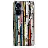 TECNO Tecno Camon 19 Pro ile Uyumlu Silikon Kılıf, Hawaii Temalı Desenli, Darbe Emici, Çok Renkli