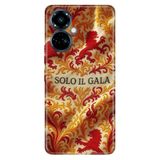 TECNO Tecno Camon 19 Pro ile Uyumlu Silikon Kılıf, Solo Gala Temalı Desenli, Darbe Emici, Çok Renkli