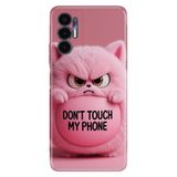 TECNO Tecno Pova 3 ile Uyumlu Kılıf, Dont Touch Temalı Desenli, Darbe Emici Silikon