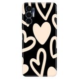 TECNO Tecno Pova 3 ile Uyumlu Kılıf, Heart Wall Temalı Desenli, Darbe Emici Silikon, Çok Renkli