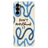 TECNO Tecno Pova 3 ile Uyumlu Kılıf, Overthink Temalı Desenli, Darbe Emici Silikon