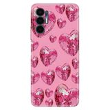 TECNO Tecno Pova 3 ile Uyumlu Kılıf, Pinko Disco Temalı Desenli, Darbe Emici Silikon