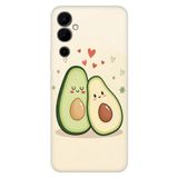 TECNO Tecno Pova Neo 2 ile Uyumlu Silikon Kılıf, Avokado Temalı Desenli, Darbe Emici