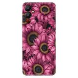 TECNO Tecno Pova Neo 4 ile Uyumlu Flor Temalı Desenli Darbe Emici Silikon Kılıf, Çok Renkli