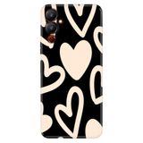 TECNO Tecno Pova Neo 4 ile Uyumlu Kılıf, Heart Wall Temalı Desenli, Darbe Emici Silikon