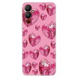 TECNO Tecno Pova Neo 4 ile Uyumlu Silikon Kılıf, Pinko Disco Temalı Desenli, Darbe Emici