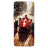 TECNO Tecno Pova Neo 4 ile Uyumlu Silikon Kılıf, Race1999 Temalı Desenli, Darbe Emici, Çok Renkli