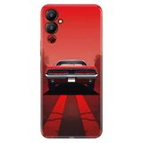 TECNO Tecno Pova Neo 4 ile Uyumlu Silikon Kılıf, V8 Classic Temalı Desenli, Darbe Emici