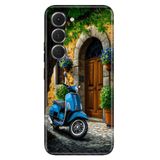 TECNO Tecno Spark 40 Pro ile Uyumlu Silikon Kılıf, Şirin Evim Temalı Desenli, Darbe Emici, Çok Renkli
