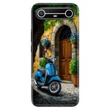 TECNO Tecno Spark Slim 5G ile Uyumlu Kılıf, Şirin Evim Temalı Desenli, Darbe Emici Silikon