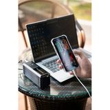 Tecnopoint Tc21-29 9000Mah 133.2Wh Taşınabilir Lityum Güç Kaynağı Mobil Power Station Kamp Araç Buzdolabı Uyumlu