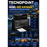 TecnoPoint Tecnopoınt TC21-29 Mobil Güç Kaynağı 133.2WH 120W | Oto Buzdolabı Powerbank | Tüm Kompresörlü Oto Buzdolapları ile Uyumlu