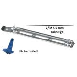 Tecomec Zincir Bileme Eğeleme Aparatı+ 7/32 5.5 mm Kalın Eğe