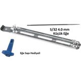 Tecomec Zincir Bileme Eğeleme Aparatı+ İnce Eğe 5/32 4.0 mm