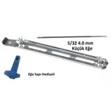 Tecomec Zincir Bileme Eğeleme Aparatı+ İnce Eğe 5/32 4.0 mm