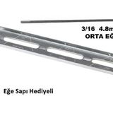 Tecomec Zincir Bileme Eğeleme Aparatı+ Orta Eğe 3/16 4.8 Mm