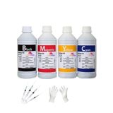 Tecprint Epson Uyumlu L220 Cmyk 1 Litre Muadil Mürekkep Seti+Enjektör+Eldiven