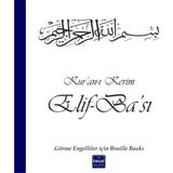 Tecvidli Braılle / Kabartma Yazı Elif-Ba Cüzü