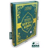 Tecvidli Kuran-ı Kerim Rahle Boy Yeşil