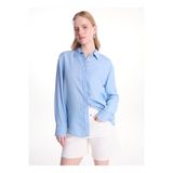 Ted Baker Açık Mavi Gömlek, M, 5003370484, Açık Mavi, Kadın