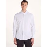 Ted Baker Beyaz Erkek Italyan Comfort Fit Oxford Gömlek TBMRSH1084 - 2XL