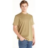 Ted Baker Bisiklet Yaka Baskılı Haki Erkek T-Shirt TBMRTS1037