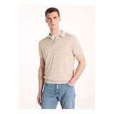 Ted Baker Çizgili Kazak 2XL, S, 5003364737, Bej, Erkek