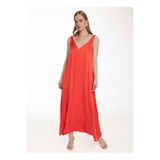 Ted Baker Elbise, L, 5003370630, Turuncu, Kadın