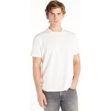 Ted Baker Kırık Beyaz Erkek Standart Baskılı T-Shirt TBMRTS1026 - XL