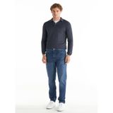 Ted Baker Koyu Mavi Normal Bel Slim Tapered Fit Pantolon, 31, TBMRDN1020, Koyu Mavi, Erkek