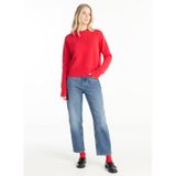 Ted Baker Koyu Mavi Regent Tapered Fit Jean Pantolon, 30, TBFW25FJEA012, Koyu Mavi, Kadın