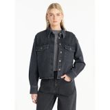 Ted Baker Kutu Form Jean Gömlek, S, TBFW25FJEA010, Siyah, Kadın
