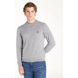Ted Baker Lacivert Erkek Bisiklet Yaka Standart Kazak TBMRKW1061 - Gri Melanj - 2XL