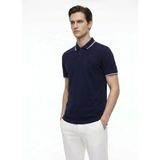 Ted Baker Lacivert Erkek T-Shirt TBMRTS2041 - 2XL
