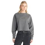 Ted Baker Metal Taşlı Sweatshirt, M, TBFW25FTSS009, Antrasit, kadın
