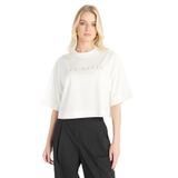 Ted Baker Metal Yazılı Kutu Form T-Shirt , M, TBFW25FTSS003, Ekru, Kadın