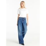 Ted Baker Normal Bel Bol Kesim Koyu Mavi Pantolon, 27, 5003320857, Koyu Mavi, Kadın