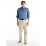 Ted Baker Normal Bel Straight Paça Regular Straight Pantolon, 52, TBMRTR1024, Taş, Erkek