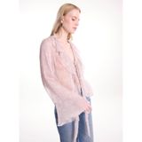 Ted Baker Pembe Çiçek Desenli Bluz, 38, 5003370441, Pudra, Kadın
