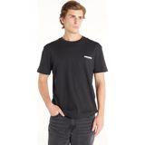 Ted Baker Siyah Erkek Standart T-Shirt TBMRTS1044 - XL