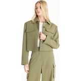 Ted Baker Standart Haki Kadın Ceket TBWRJC1035 - 34